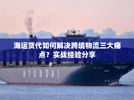 海运货代如何解决跨境物流三大痛点？实战经验分享