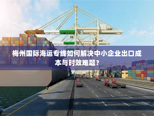 梅州国际海运专线如何解决中小企业出口成本与时效难题？