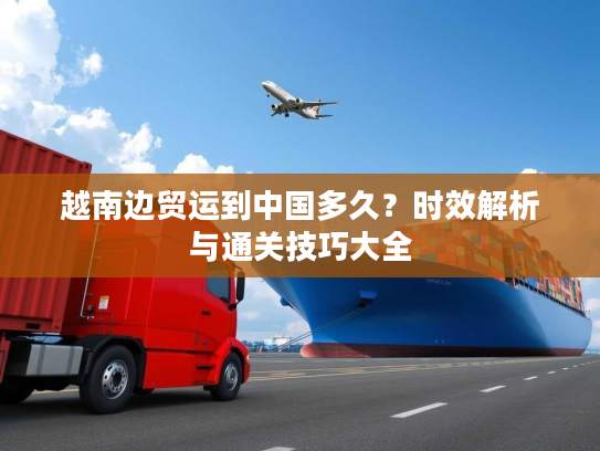 越南边贸运到中国多久？时效解析与通关技巧大全