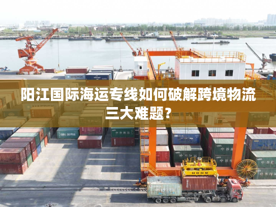 阳江国际海运专线如何破解跨境物流三大难题？