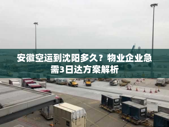 安徽空运到沈阳多久？物业企业急需3日达方案解析
