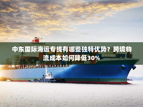 中东国际海运专线有哪些独特优势？跨境物流成本如何降低30%