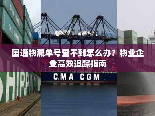 国通物流单号查不到怎么办？物业企业高效追踪指南