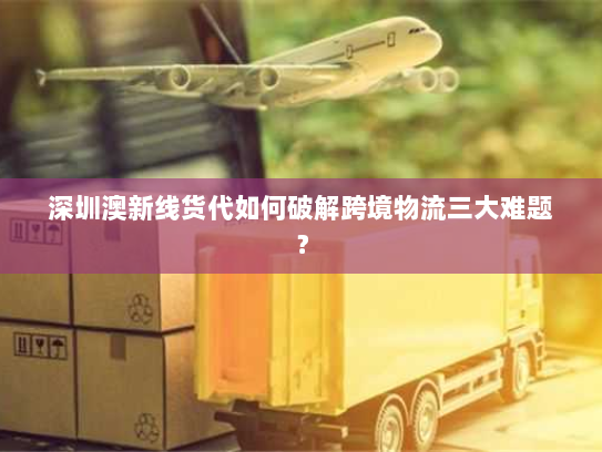 深圳澳新线货代如何破解跨境物流三大难题？