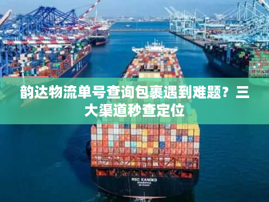 韵达物流单号查询包裹遇到难题？三大渠道秒查定位