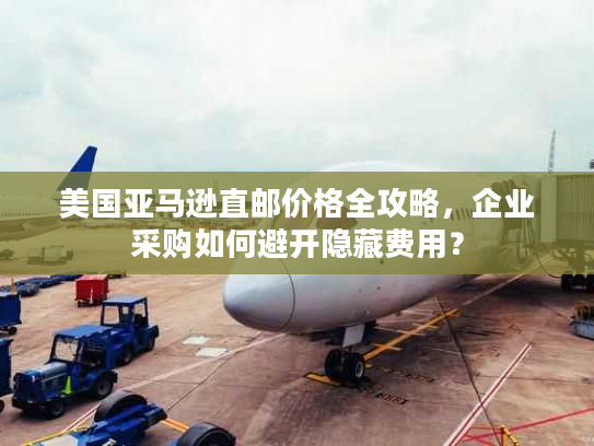美国亚马逊直邮价格全攻略，企业采购如何避开隐藏费用？