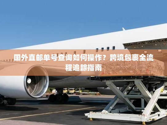 国外直邮单号查询如何操作？跨境包裹全流程追踪指南