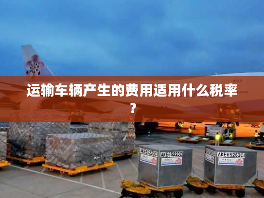 运输车辆产生的费用适用什么税率？