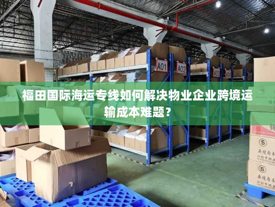 福田国际海运专线如何解决物业企业跨境运输成本难题?