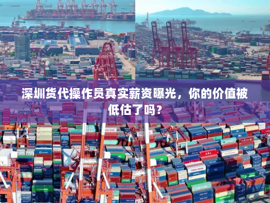 深圳货代操作员真实薪资曝光，你的价值被低估了吗？