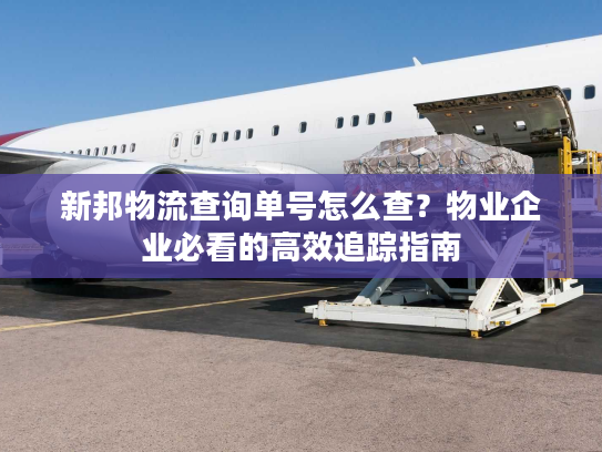 新邦物流查询单号怎么查？物业企业必看的高效追踪指南