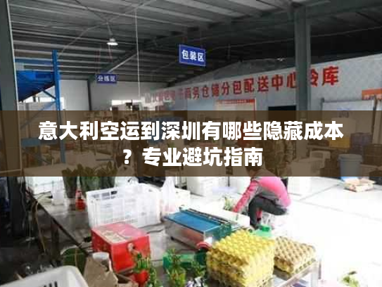 意大利空运到深圳有哪些隐藏成本?专业避坑指南 意大利空运到深圳有哪些隐藏成本?专业避坑指南