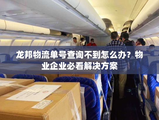 龙邦物流单号查询不到怎么办？物业企业必看解决方案