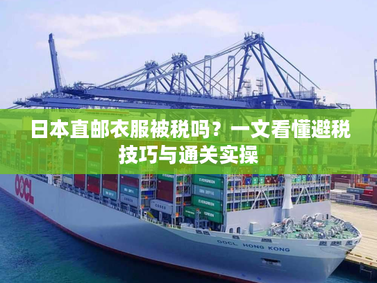 日本直邮衣服被税吗？一文看懂避税技巧与通关实操