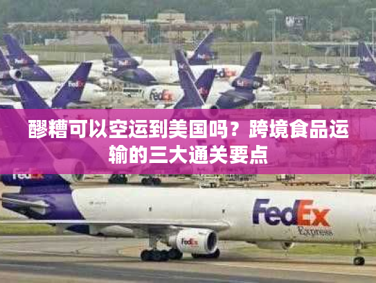 醪糟可以空运到美国吗？跨境食品运输的三大通关要点