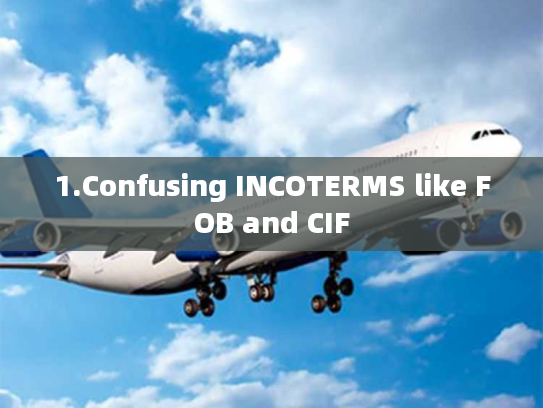 1.Confusing INCOTERMS like FOB and CIF