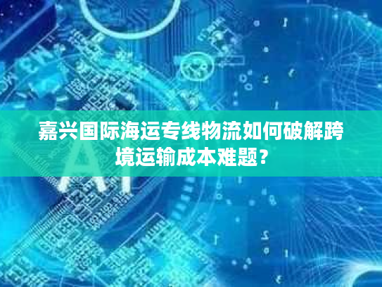 嘉兴国际海运专线物流如何破解跨境运输成本难题？