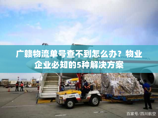 广赣物流单号查不到怎么办？物业企业必知的5种解决方案
