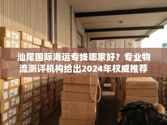 汕尾国际海运专线哪家好？专业物流测评机构给出2024年权威推荐