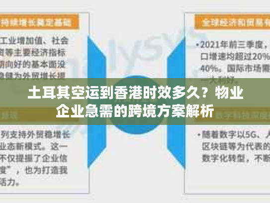 土耳其空运到香港时效多久？物业企业急需的跨境方案解析