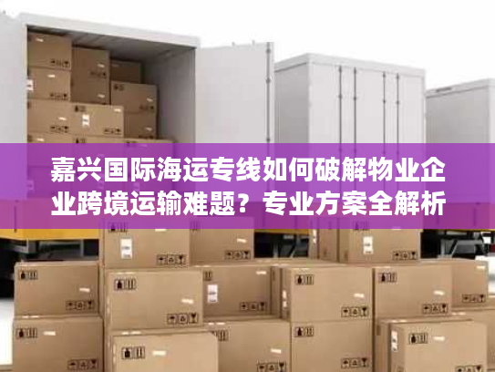 嘉兴国际海运专线如何破解物业企业跨境运输难题？专业方案全解析