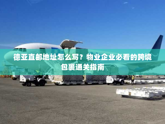 德亚直邮地址怎么写？物业企业必看的跨境包裹通关指南