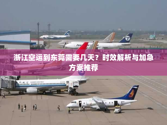 浙江空运到东莞需要几天？时效解析与加急方案推荐