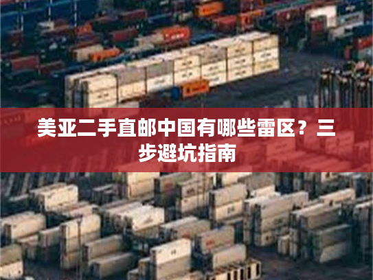 美亚二手直邮中国有哪些雷区？三步避坑指南