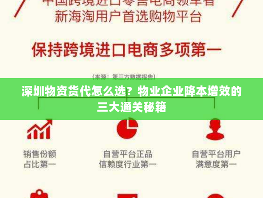 深圳物资货代怎么选？物业企业降本增效的三大通关秘籍