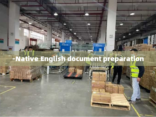 -Native English document preparation
