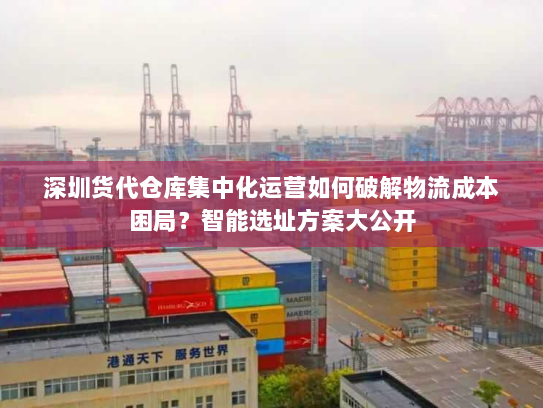 深圳货代仓库集中化运营如何破解物流成本困局？智能选址方案大公开