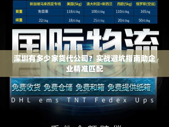 深圳有多少家货代公司?实战避坑指南助企业精准匹配 深圳有多少家货代公司?实战避坑指南助企业精准匹配
