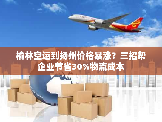 榆林空运到扬州价格暴涨？三招帮企业节省30%物流成本