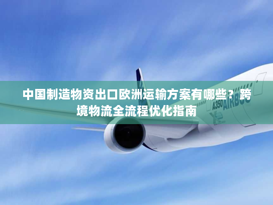 中国制造物资出口欧洲运输方案有哪些？跨境物流全流程优化指南
