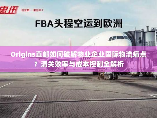 Origins直邮如何破解物业企业国际物流痛点？清关效率与成本控制全解析