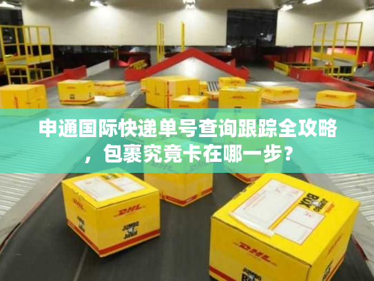 申通国际快递单号查询跟踪全攻略，包裹究竟卡在哪一步？