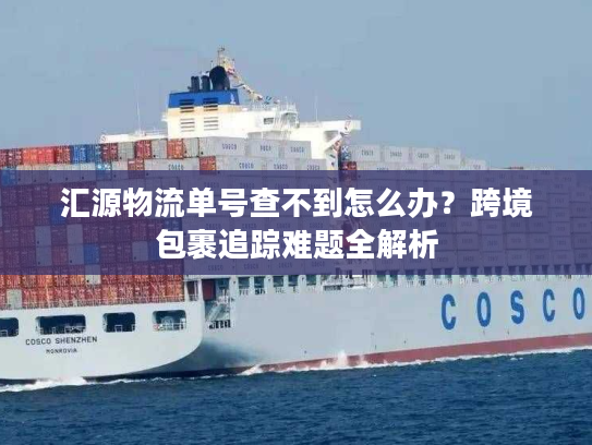 汇源物流单号查不到怎么办？跨境包裹追踪难题全解析