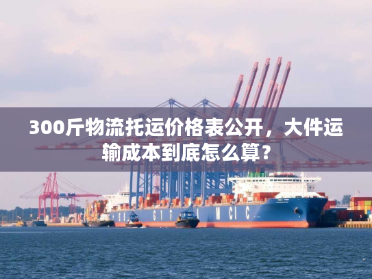 300斤物流托运价格表公开，大件运输成本到底怎么算？
