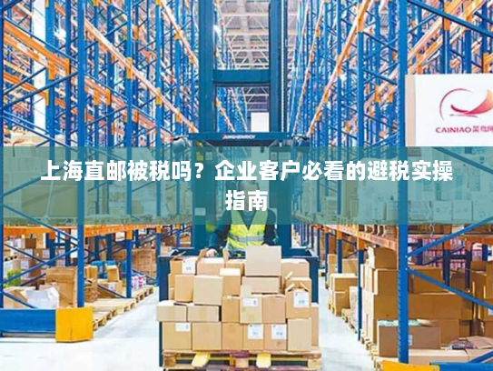 上海直邮被税吗？企业客户必看的避税实操指南