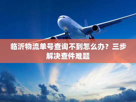临沂物流单号查询不到怎么办？三步解决查件难题