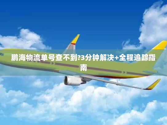 鹏海物流单号查不到?3分钟解决+全程追踪指南 鹏海物流单号查不到?3分钟解决+全程追踪指南