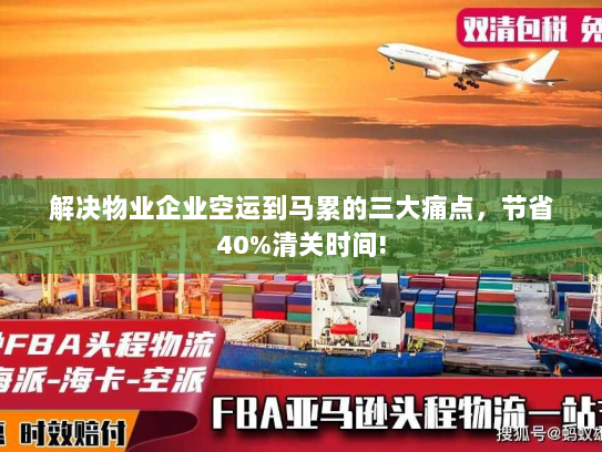 解决物业企业空运到马累的三大痛点，节省40%清关时间!