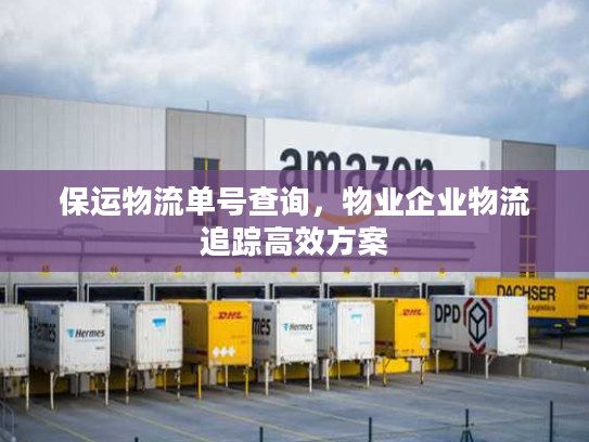 保运物流单号查询，物业企业物流追踪高效方案