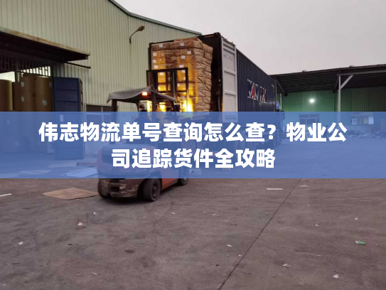 伟志物流单号查询怎么查？物业公司追踪货件全攻略
