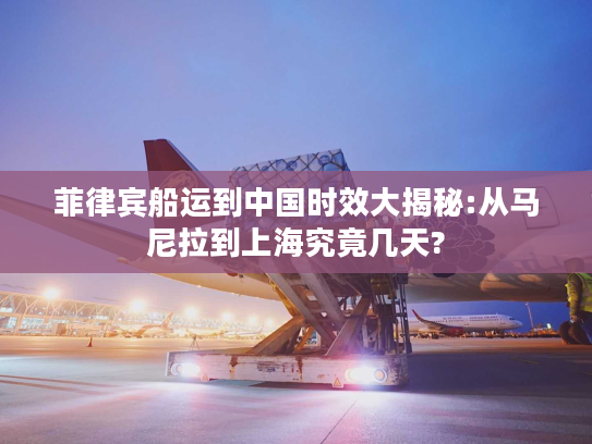 菲律宾船运到中国时效大揭秘:从马尼拉到上海究竟几天?