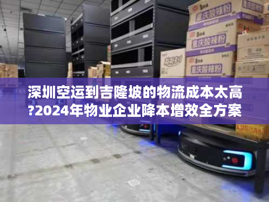 深圳空运到吉隆坡的物流成本太高?2024年物业企业降本增效全方案