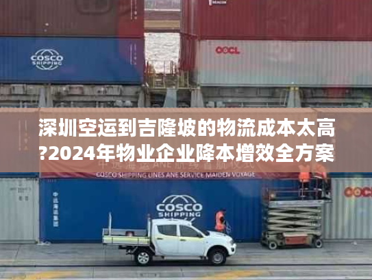 深圳空运到吉隆坡的物流成本太高?2024年物业企业降本增效全方案