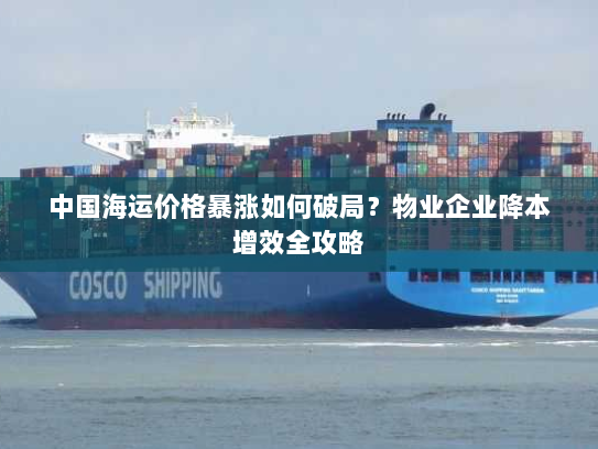 中国海运价格暴涨如何破局?物业企业降本增效全攻略 中国海运价格暴涨如何破局?物业企业降本增效全攻略