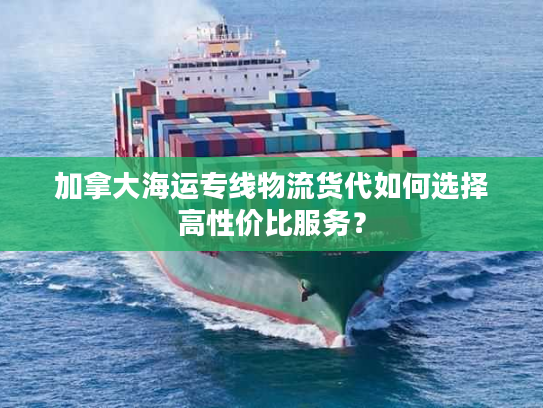 加拿大海运专线物流货代如何选择高性价比服务? 加拿大海运专线物流货代如何选择高性价比服务?