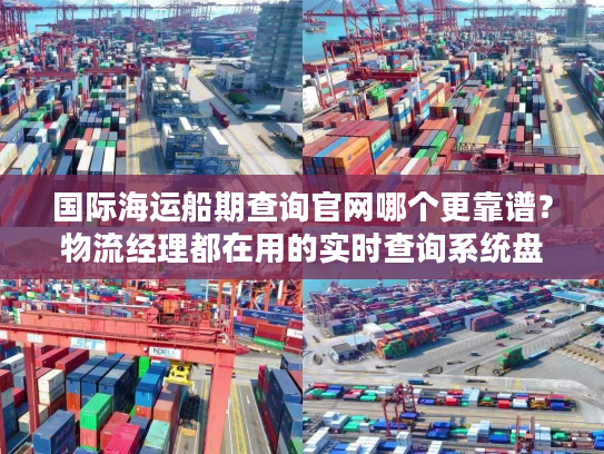 国际海运船期查询官网哪个更靠谱？物流经理都在用的实时查询系统盘点